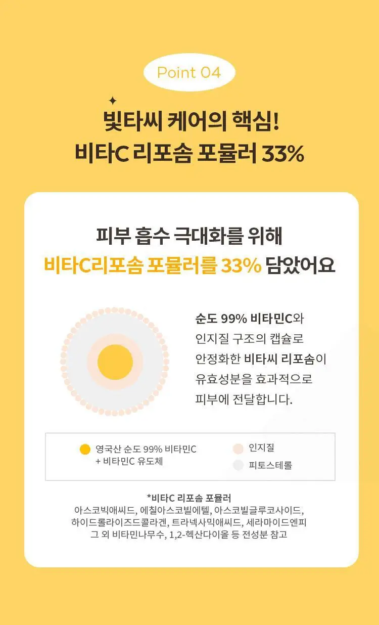 [NEW] 미샤 텔레토비 콜라보 비타씨플러스 잡티씨 탄력 앰플 30ml 키링 기획 상세페이지 30